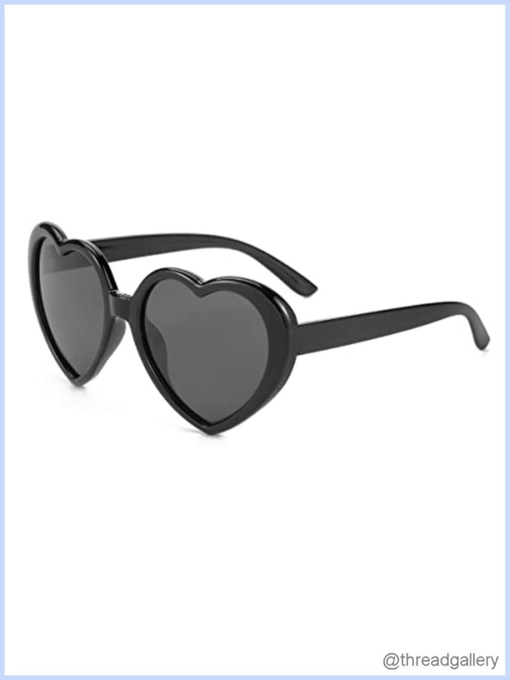 Polarized Heart Shaped Sunglasses Oversized Retro UV400 Women Fashion